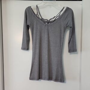 William Rast Gray Women's Top